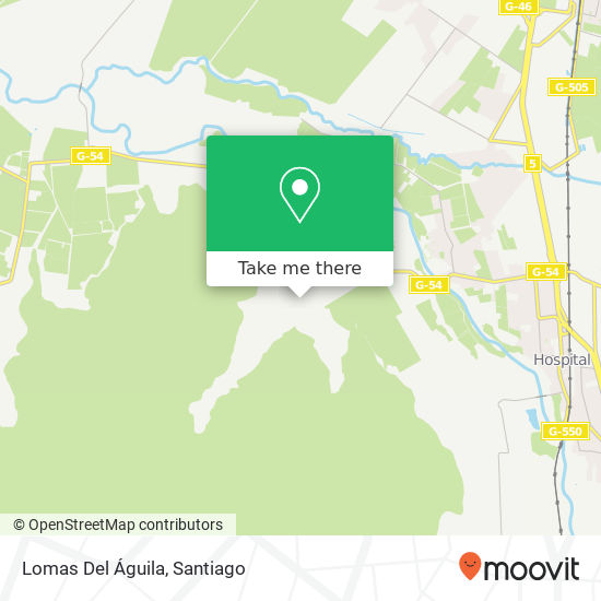 Lomas Del Águila map