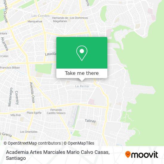 Academia Artes Marciales Mario Calvo Casas map