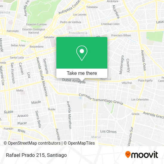 Rafael Prado 215 map