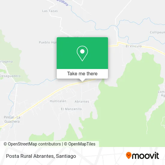 Posta Rural Abrantes map
