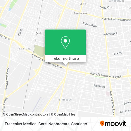 Fresenius Medical Care, Nephrocare map