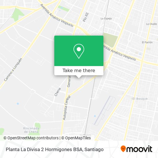 Planta La Divisa 2 Hormigones BSA map