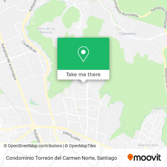 Condominio Torreón del Carmen Norte map