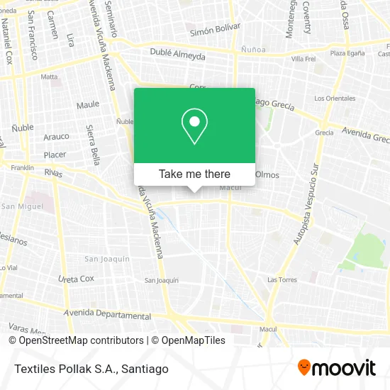 Textiles Pollak S.A. map