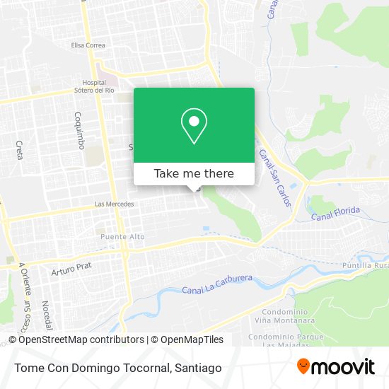 Tome Con Domingo Tocornal map