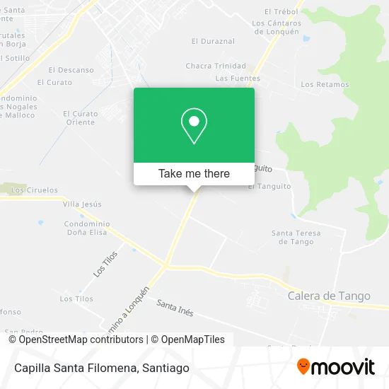 Capilla Santa Filomena map
