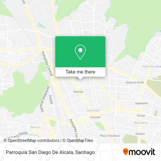 Parroquia San Diego De Alcala map