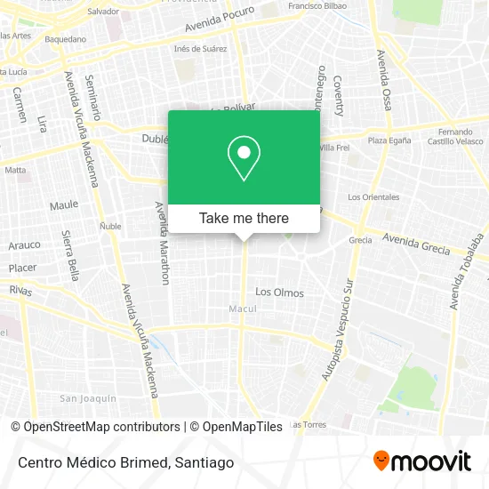 Centro Médico Brimed map