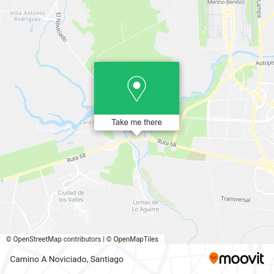 Mapa de Camino A Noviciado