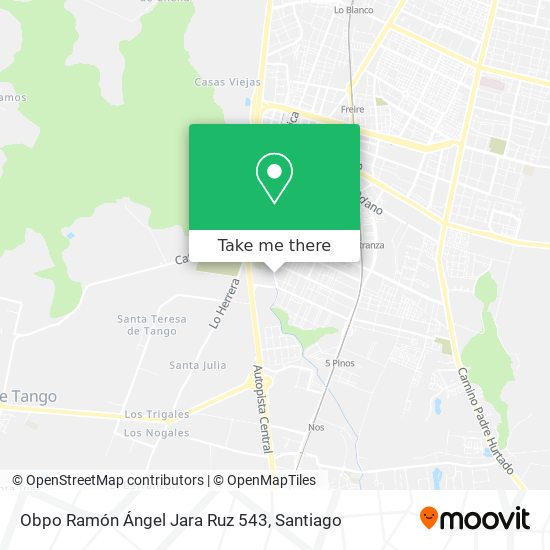 Obpo Ramón Ángel Jara Ruz 543 map