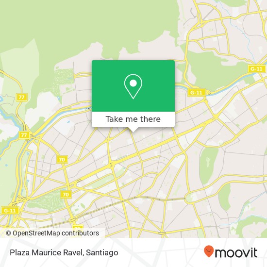 Plaza Maurice Ravel map