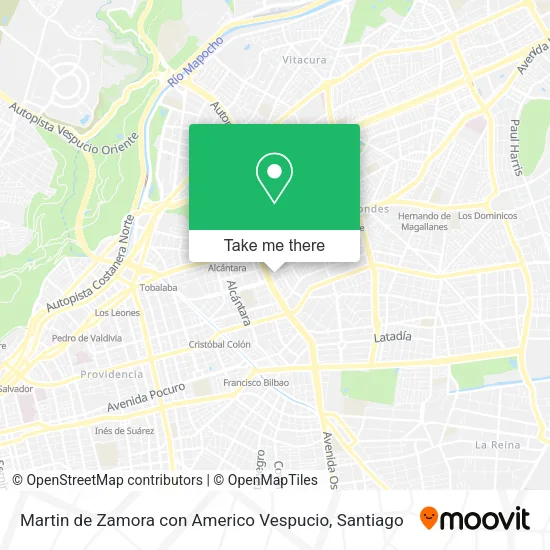 Martin de Zamora con Americo Vespucio map