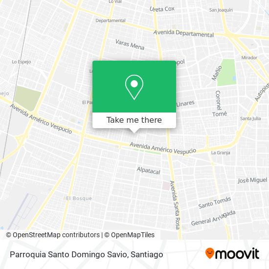 Parroquia Santo Domingo Savio map