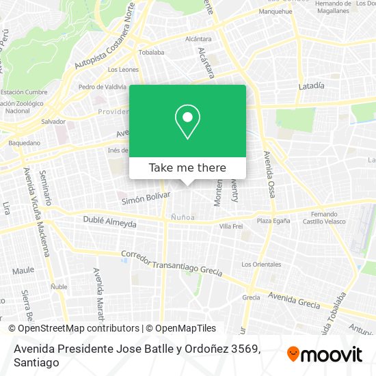 Avenida Presidente Jose Batlle y Ordoñez 3569 map