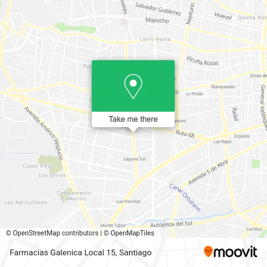 Farmacias Galenica Local 15 map
