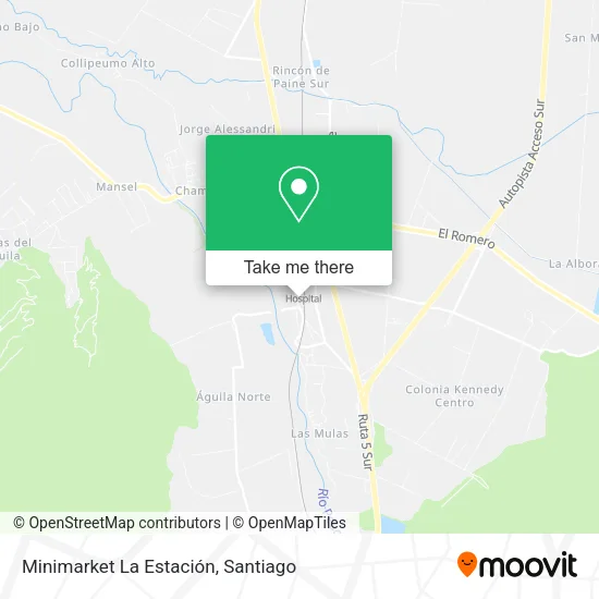 Minimarket La Estación map