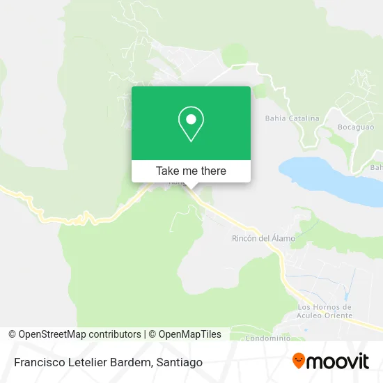 Francisco Letelier Bardem map