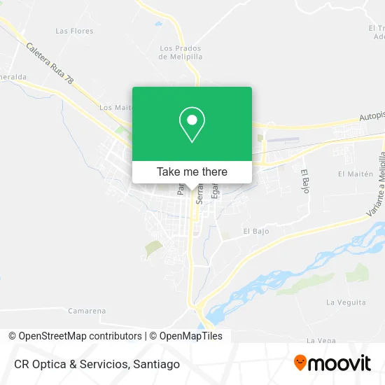 CR Optica & Servicios map