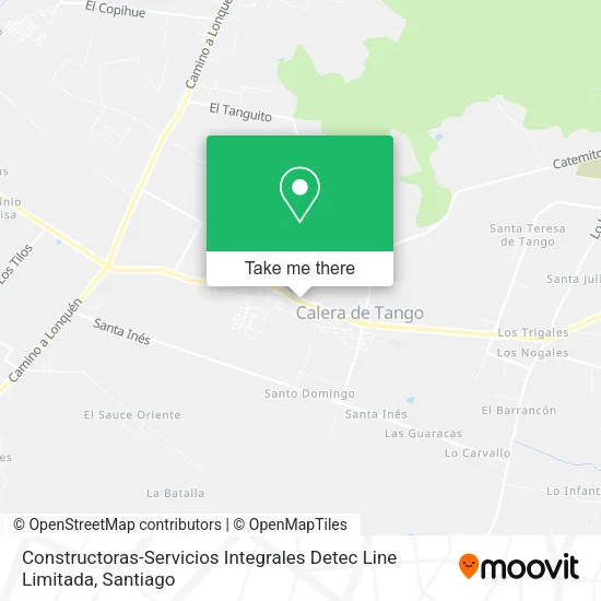 Constructoras-Servicios Integrales Detec Line Limitada map