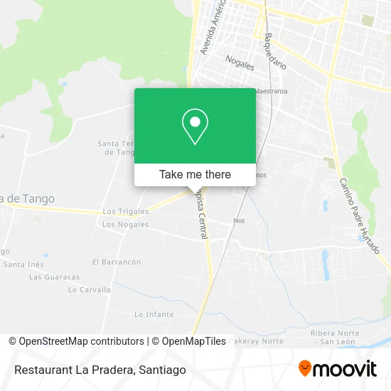 Restaurant La Pradera map