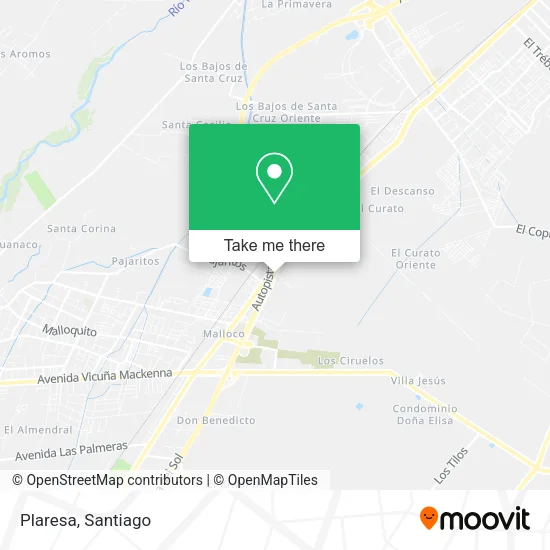 Plaresa map