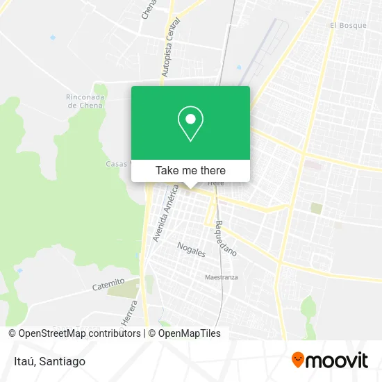 Itaú map