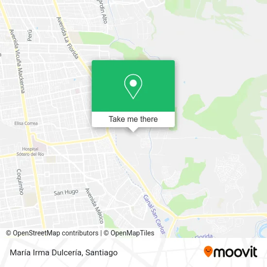 María Irma Dulcería map