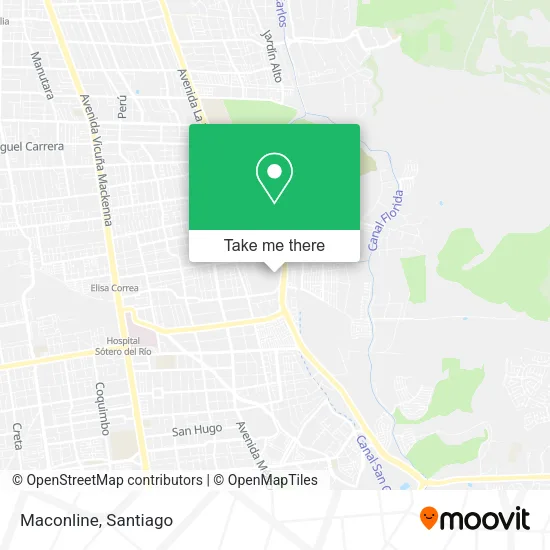 Maconline map