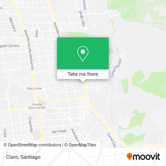 Claro map