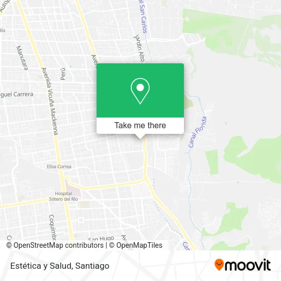 Estética y Salud map