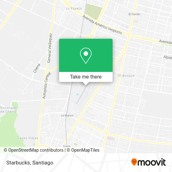 Starbucks map