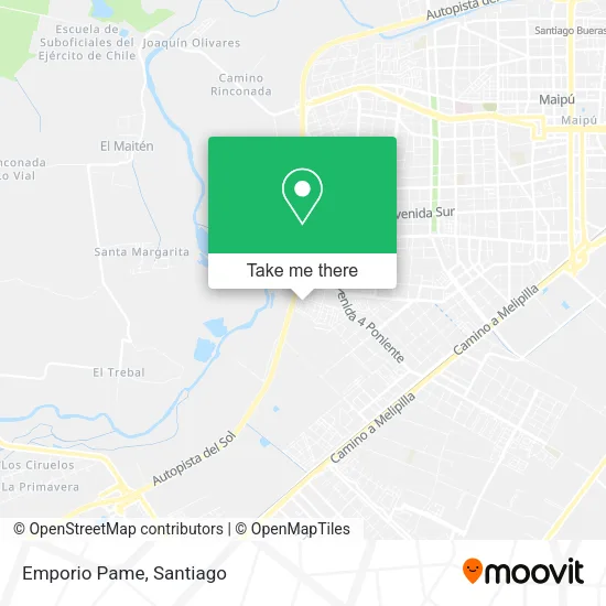 Emporio Pame map