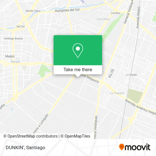 DUNKIN' map