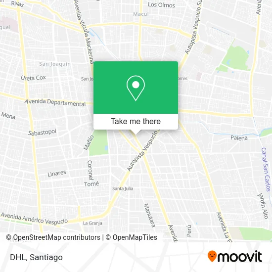 DHL map
