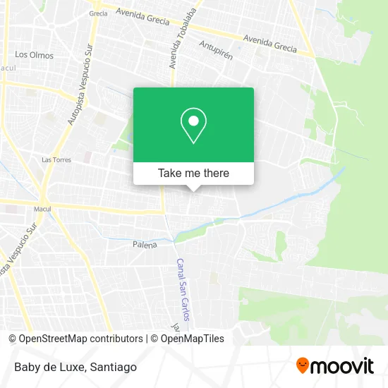 Baby de Luxe map