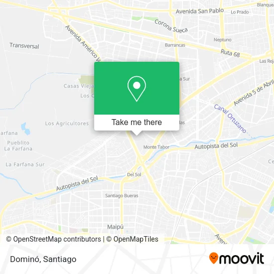 Dominó map
