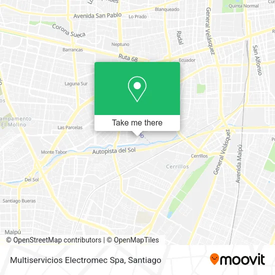 Multiservicios Electromec Spa map