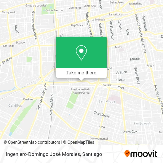 Ingeniero-Domingo José Morales map
