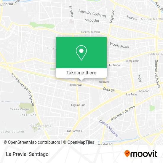 La Previa map