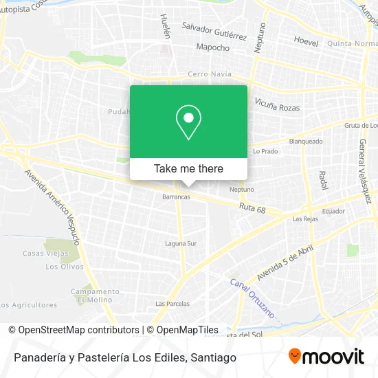Panadería y Pastelería Los Ediles map