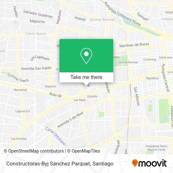 Constructoras-Byj Sánchez Parquet map
