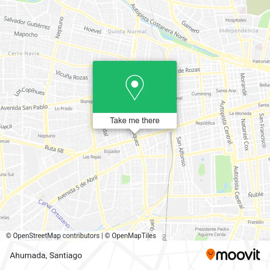 Ahumada map