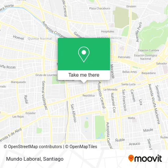 Mundo Laboral map