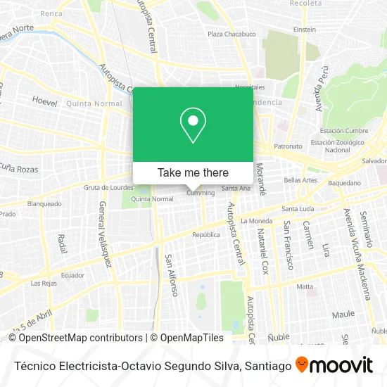 Técnico Electricista-Octavio Segundo Silva map