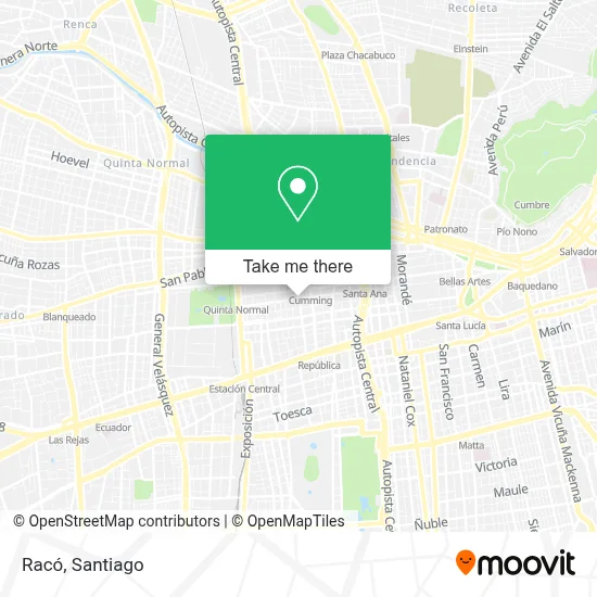 Racó map