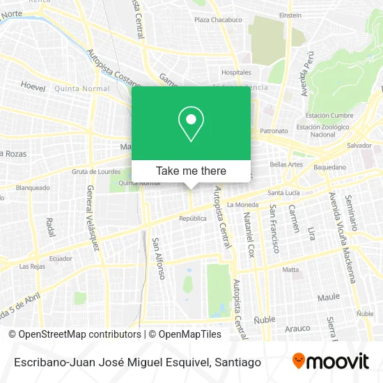 Mapa de Escribano-Juan José Miguel Esquivel