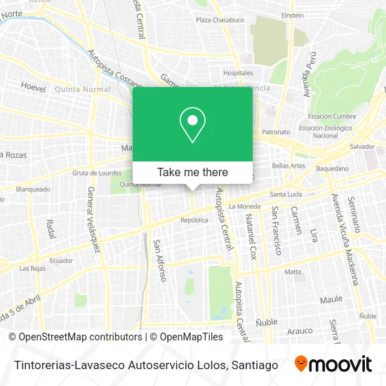 Tintorerias-Lavaseco Autoservicio Lolos map