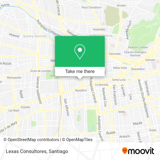 Lexas Consultores map
