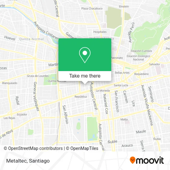 Metaltec map