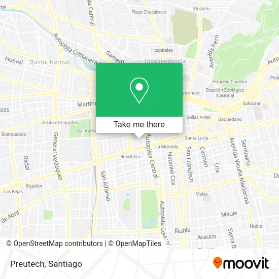 Preutech map